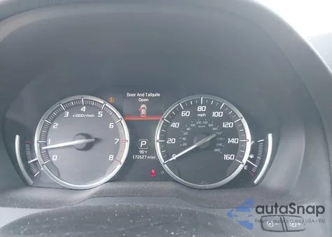 2014 Acura Mdx Technology Package z USA, uszkodzony, nr VIN 5FRYD4H46EB018256